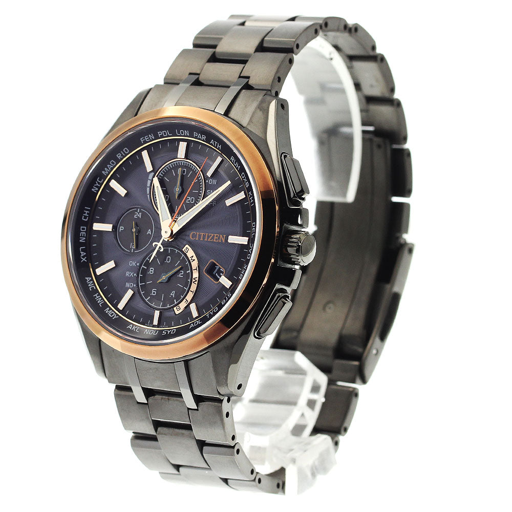 CITIZEN AT8046-51E/H804-T024131 Attesa 100th Anniversary Model Solar Radio Controlled Men's Watch (Good Condition)