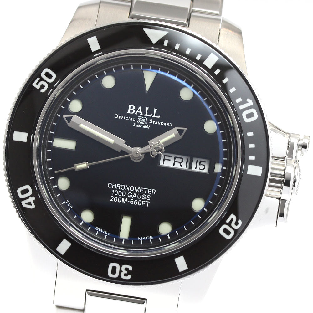 BALL WATCH DM2118B-S1CJ-BK Engineer Hydrocarbon Original Automatic Men's Watch Excellent Condition with Box and Warranty Card