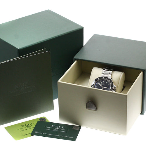 BALL WATCH DM2118B-S1CJ-BK Engineer Hydrocarbon Original Automatic Men's Watch Excellent Condition with Box and Warranty Card