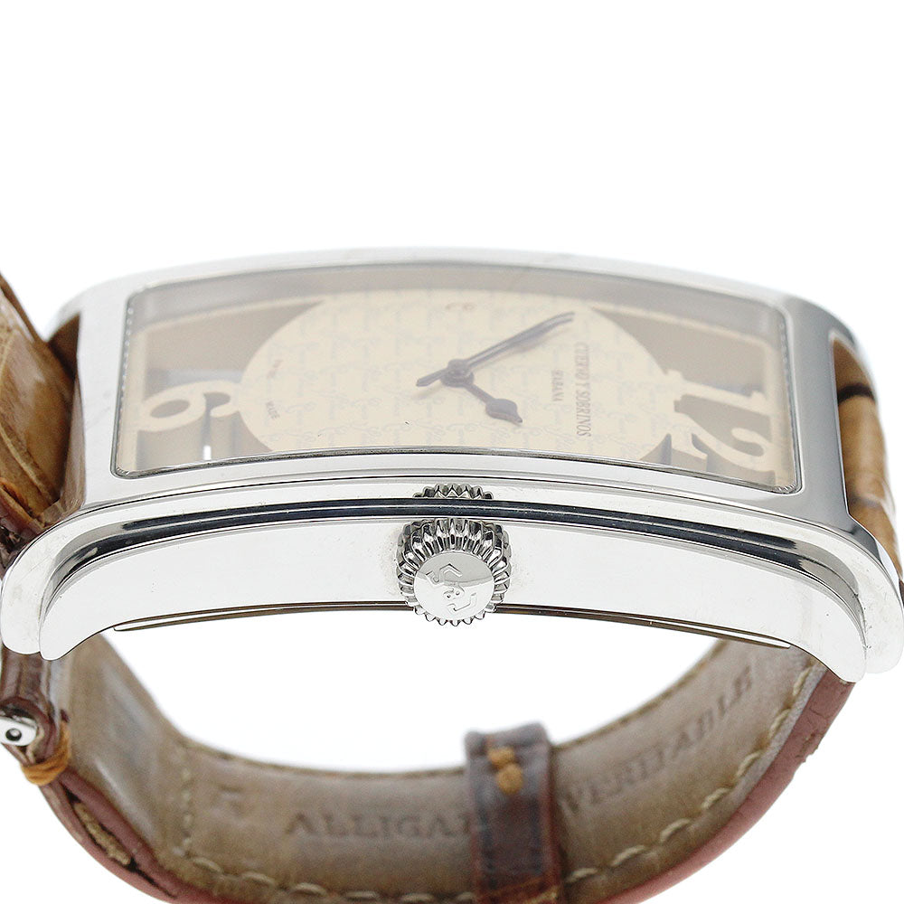 CUERVO Y SOBRINOS A1011/2 Havana Prominente Automatic Men's Watch