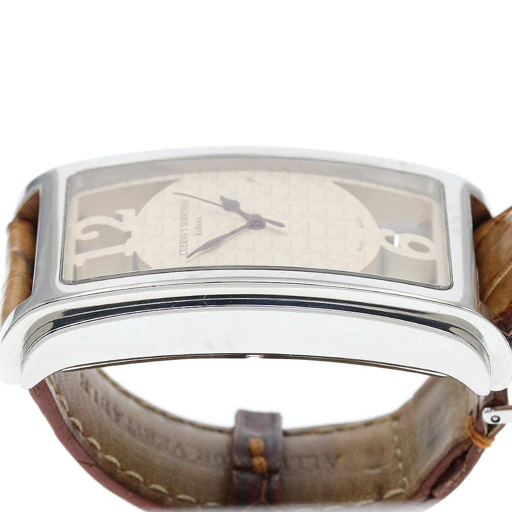CUERVO Y SOBRINOS A1011/2 Havana Prominente Automatic Men's Watch