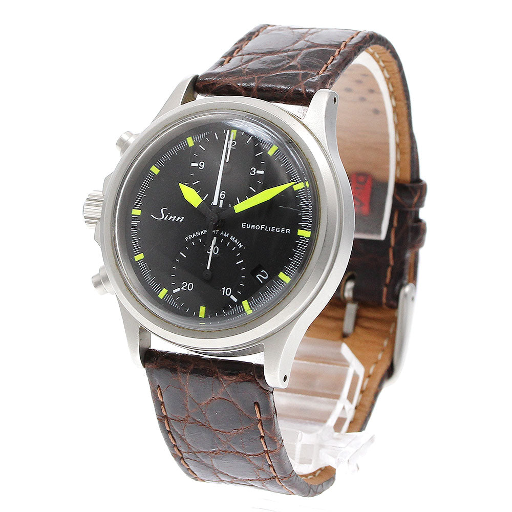 Sinn 356 Euro Flieger Chronograph Date Automatic Men's Watch