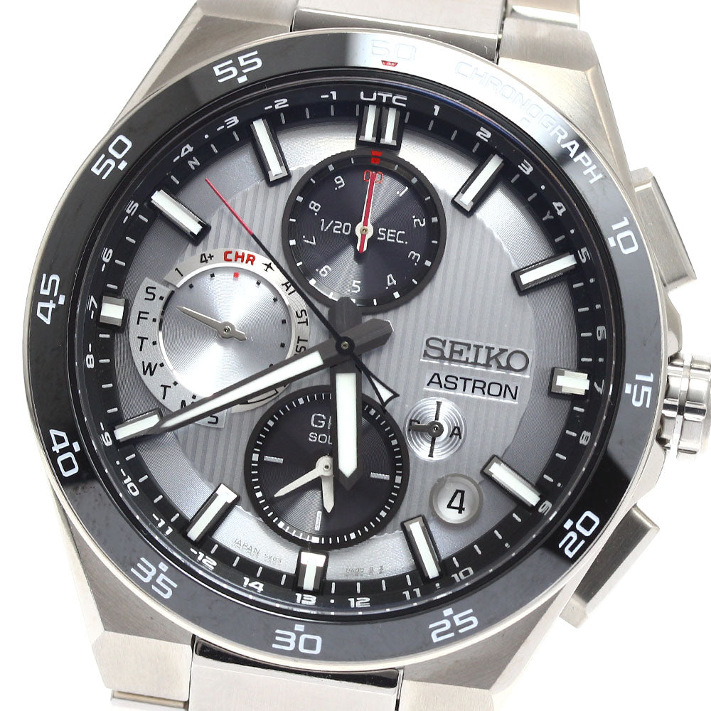 SEIKO SBXC153/55X83-0AA0-1 Astron Nextar GPS Solar Radio Controlled Men's Watch (Excellent Condition)