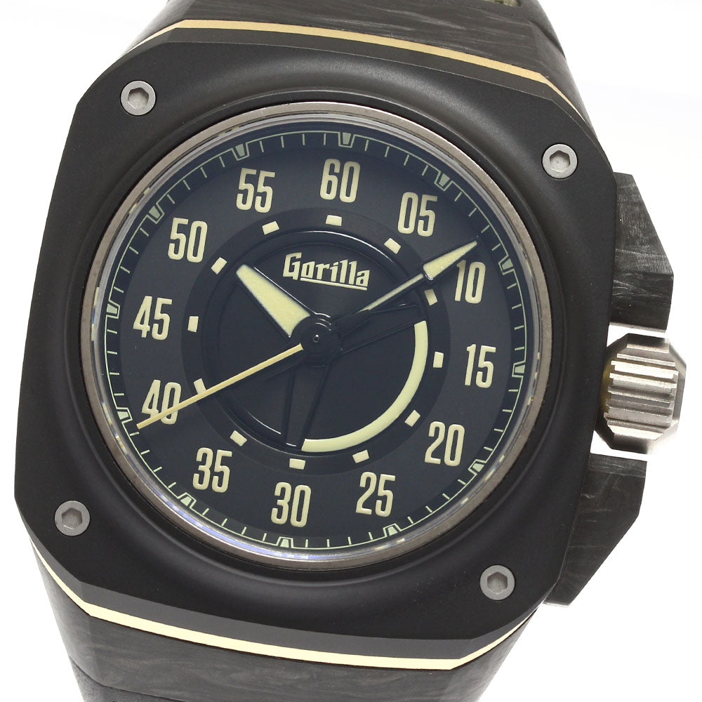Gorilla FBY03.2 Fastback Phantom Black Automatic Men's Watch Mint Condition with Inner Box
