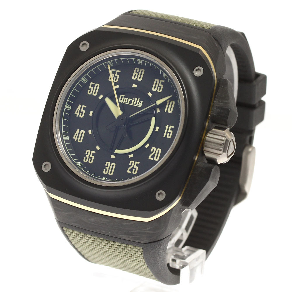 Gorilla FBY03.2 Fastback Phantom Black Automatic Men's Watch Mint Condition with Inner Box