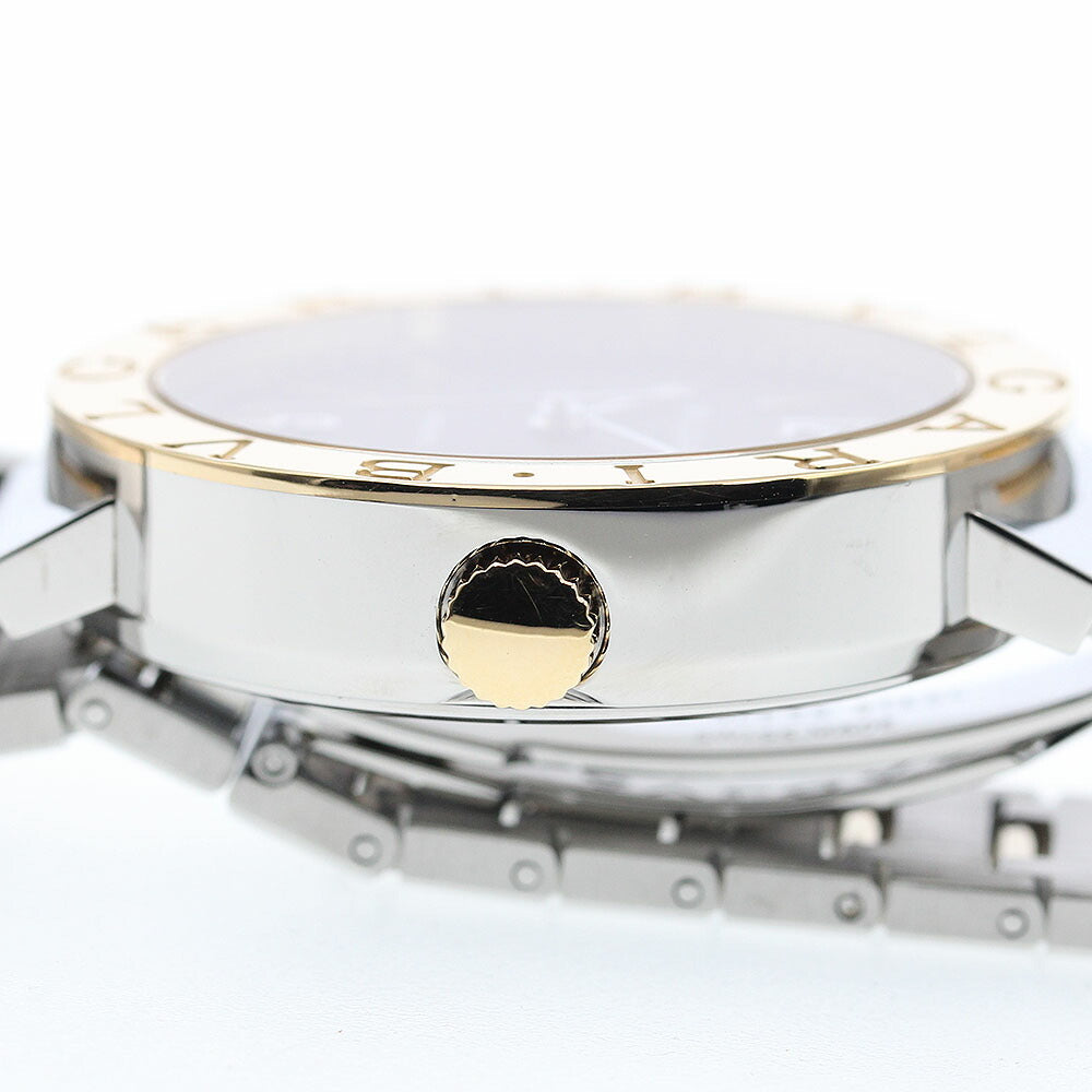 BVLGARI BB38SG AUTO Bulgari YG combination date automatic men's watch good condition with warranty.