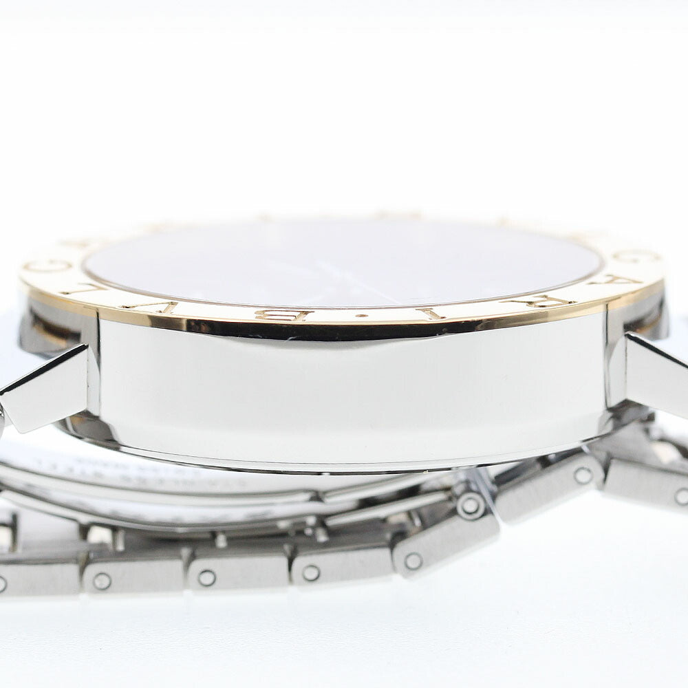 BVLGARI BB38SG AUTO Bulgari YG combination date automatic men's watch good condition with warranty.