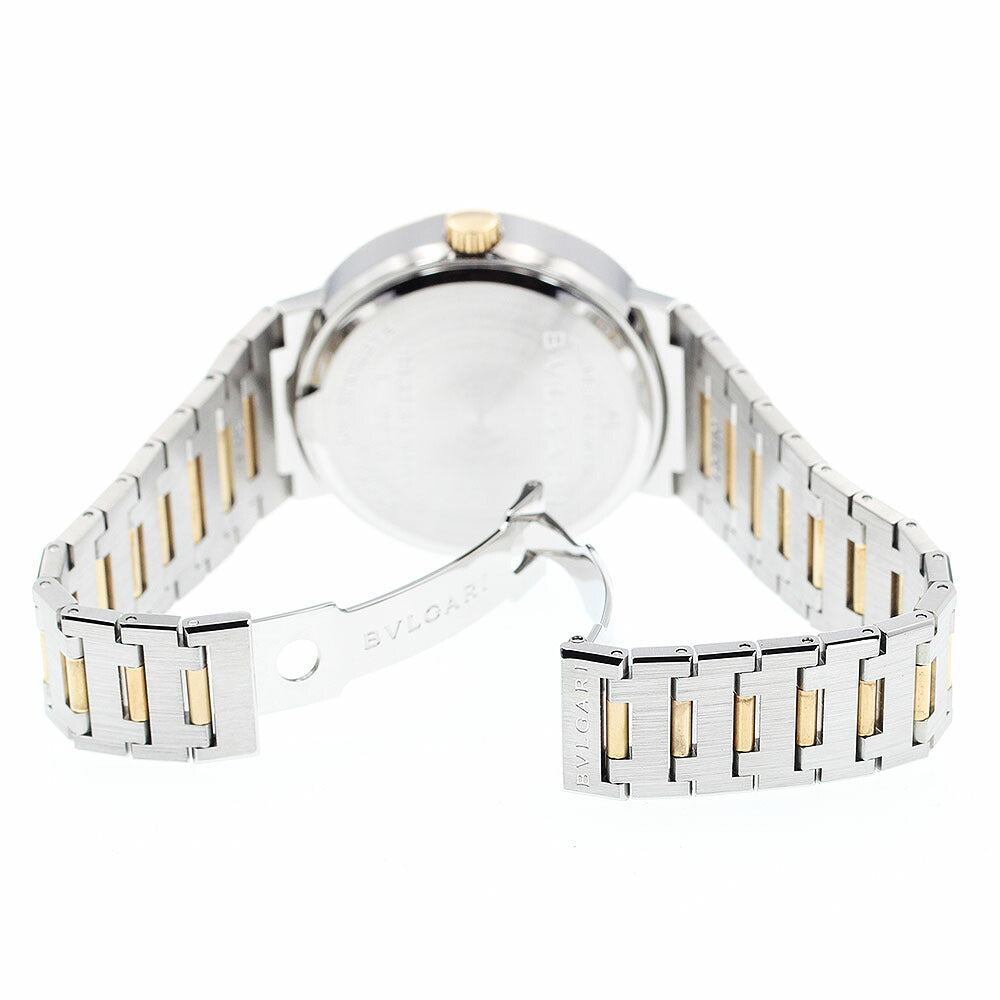 BVLGARI BB38SG AUTO Bulgari YG combination date automatic men's watch good condition with warranty.