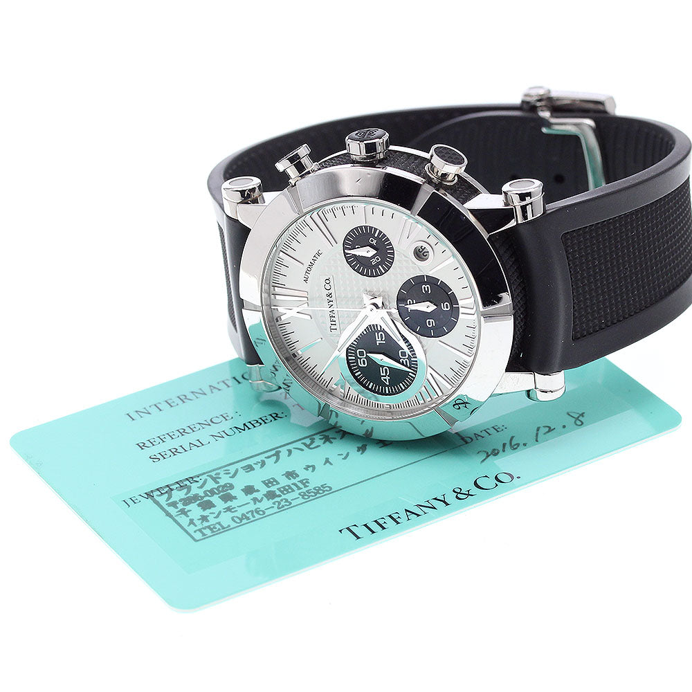 TIFFANY&Co. Z1000.82.12A21A91A Atlas Gent Chronograph Automatic Men's Watch with Warranty