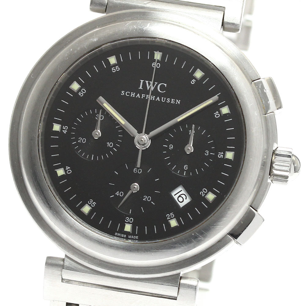 IWC SCHAFFHAUSEN IW372806 Da Vinci SL Chronograph Date Quartz Men's Watch
