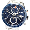 TAG Heuer CBM2112.BA0651 Carrera Caliber 16 Date Chronograph Automatic Men's Watch Excellent Condition with Box and Warranty Card