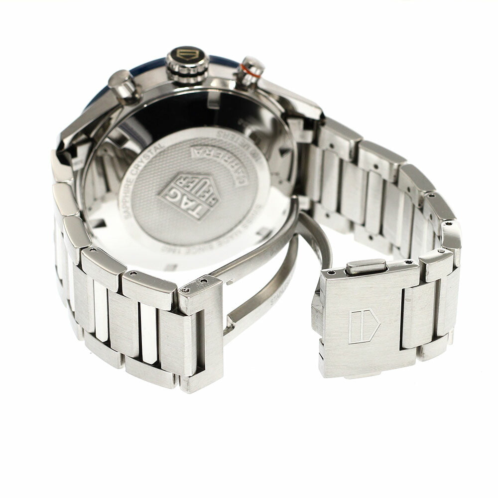 TAG Heuer CBM2112.BA0651 Carrera Caliber 16 Date Chronograph Automatic Men's Watch Excellent Condition with Box and Warranty Card