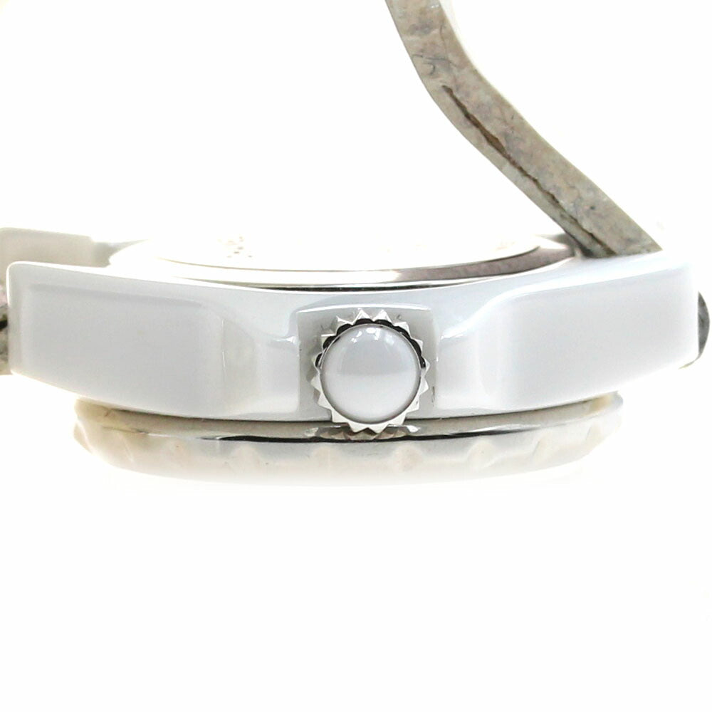CHANEL H4664 J12 XS White Ceramic 19mm Diamond Quartz Women's Watch