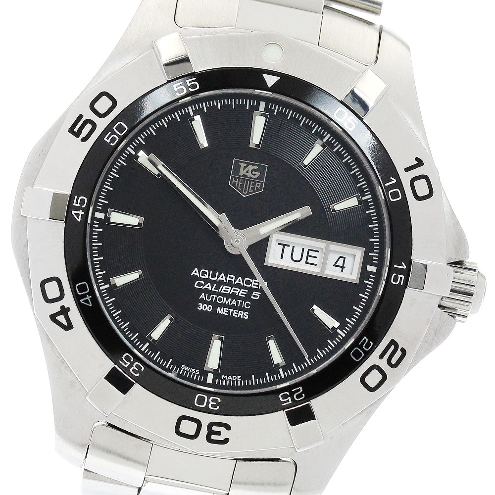 TAG Heuer WAF2010.BA0818 Aquaracer Caliber 5 Day-Date Automatic Men's Watch with Warranty Card