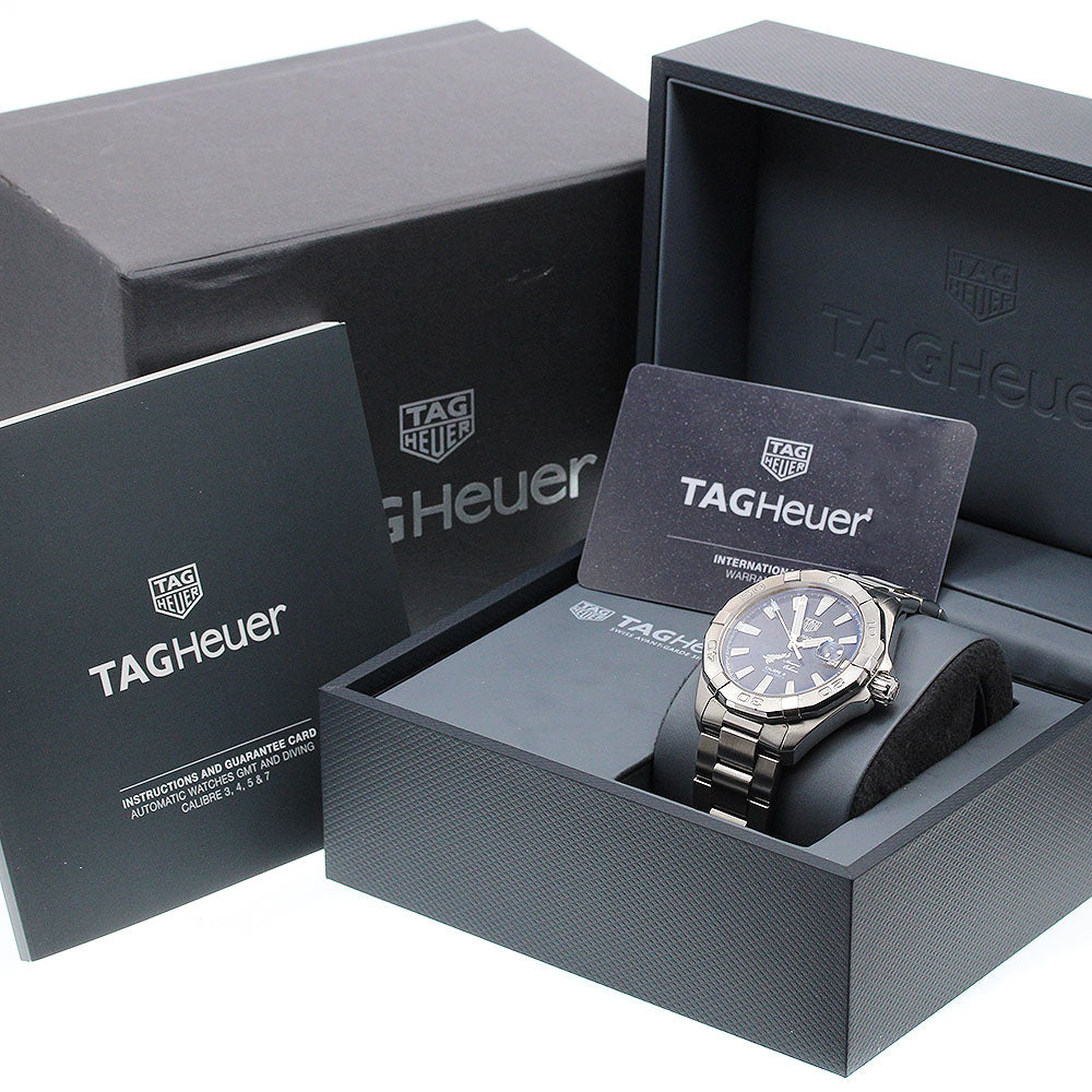 TAG Heuer WBD2117 Aquaracer Caliber 5 Amami Oshima Edition Date Automatic Men's Watch Excellent Condition with Box and Warranty Card