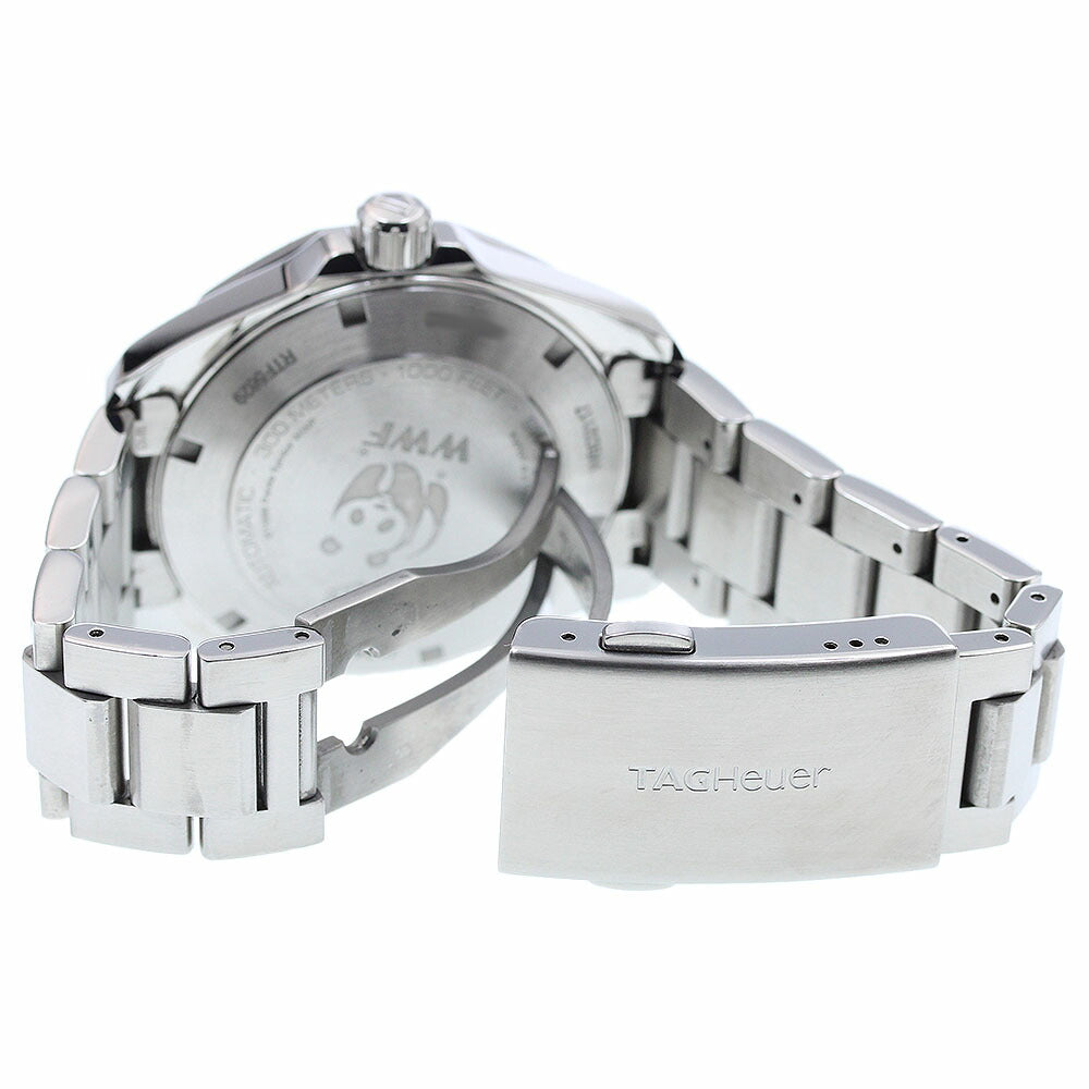 TAG Heuer WBD2117 Aquaracer Caliber 5 Amami Oshima Edition Date Automatic Men's Watch Excellent Condition with Box and Warranty Card