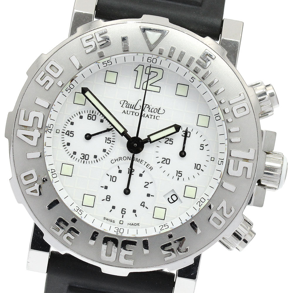 Paul Picot 4116 Plunger C-Type Chronograph Date Automatic Men's Watch