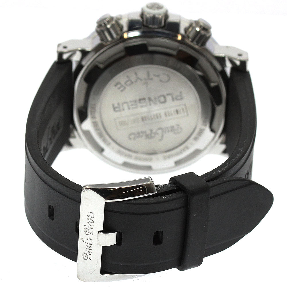 Paul Picot 4116 Plunger C-Type Chronograph Date Automatic Men's Watch