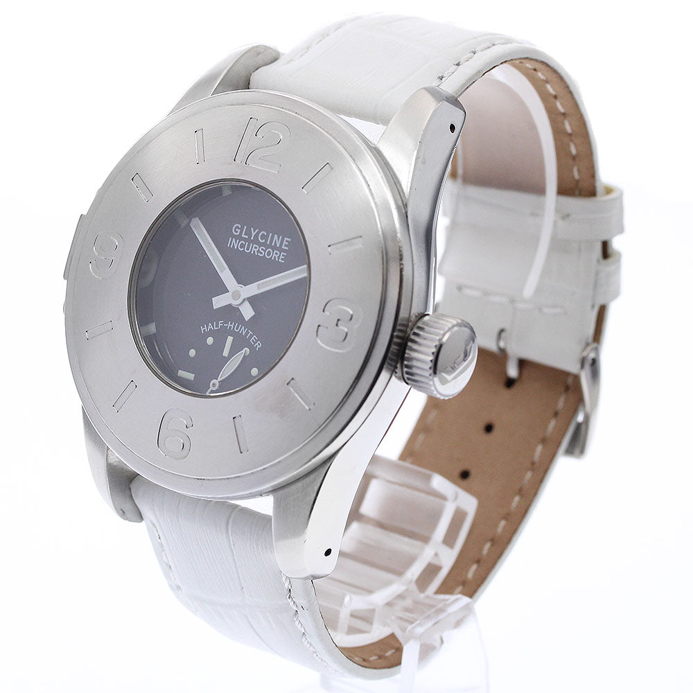 GLYCINE 3843.19 Incresole Half Hunter Small Seconds Manual Winding Men's Watch
