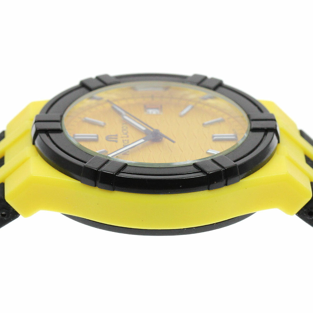 MAURICE LACROIX AI2008 Icon Tide Date Quartz Men's Watch Excellent Condition with Warranty Card