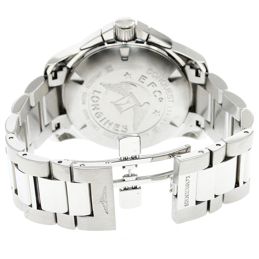 LONGINES L3.678.4 Conquest Chronograph Automatic Men's Watch Excellent Condition
