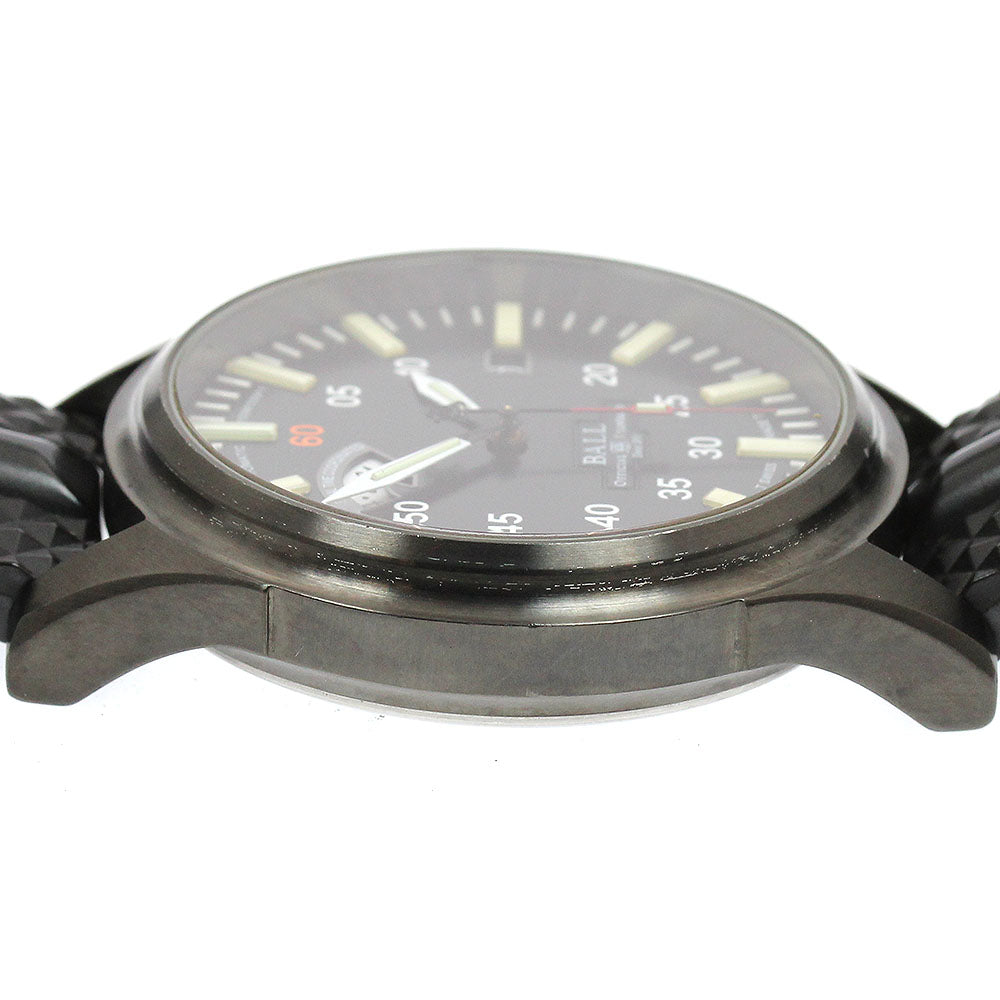 BALLWATCH NM1092C-L1B-BK Fireman Night Train Date Automatic Men's Watch