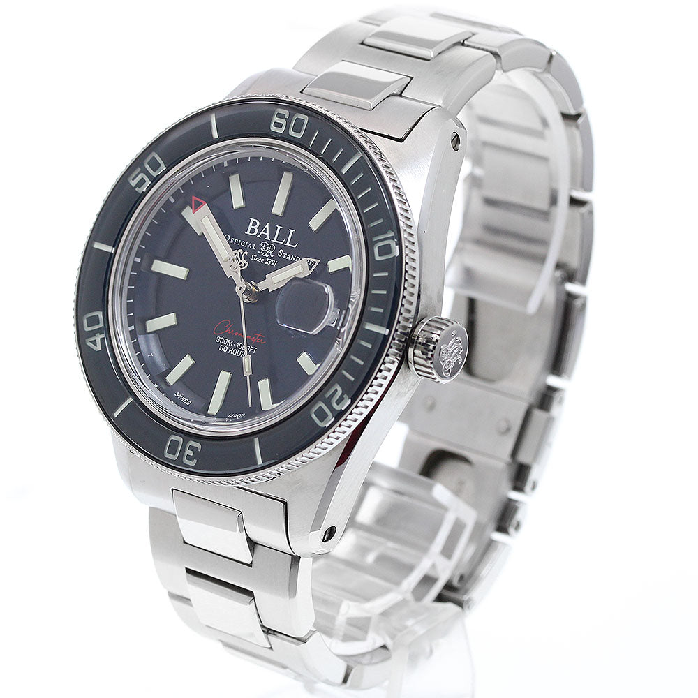 BALLWATCH DD3100A Engineer M Skin Diver II Beyond Date Automatic Men's Watch Excellent Condition