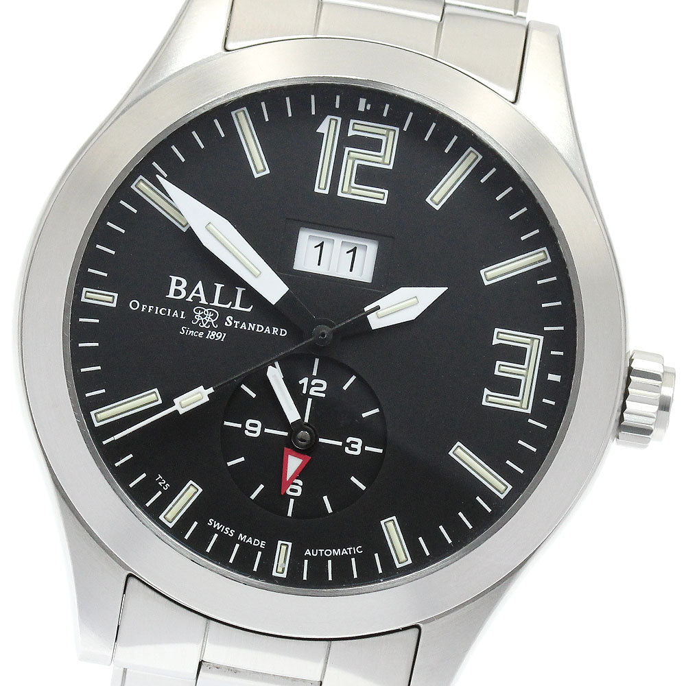 BALL WATCH GM2086C-S6J-BK Engineer Master II Voyager Date Automatic Men's Watch (Good Condition)
