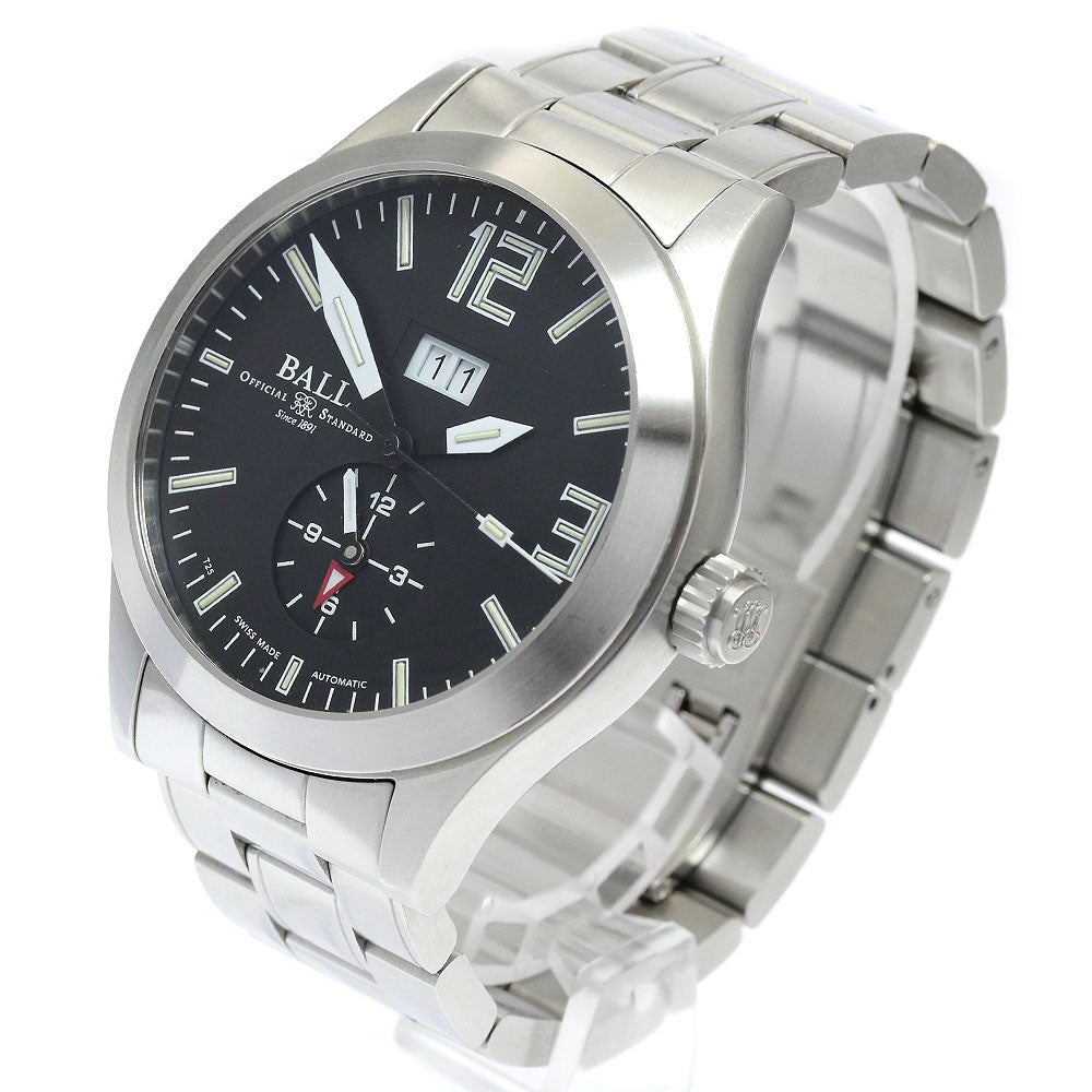 BALL WATCH GM2086C-S6J-BK Engineer Master II Voyager Date Automatic Men's Watch (Good Condition)