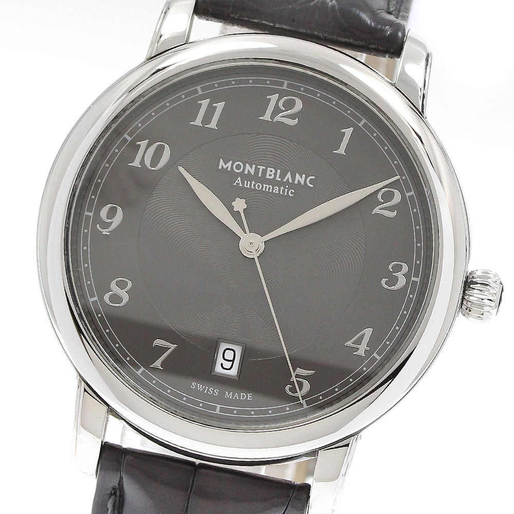 MONTBLANC 118517 Star Legacy Date Automatic Men's Watch Excellent Condition with Inner Box