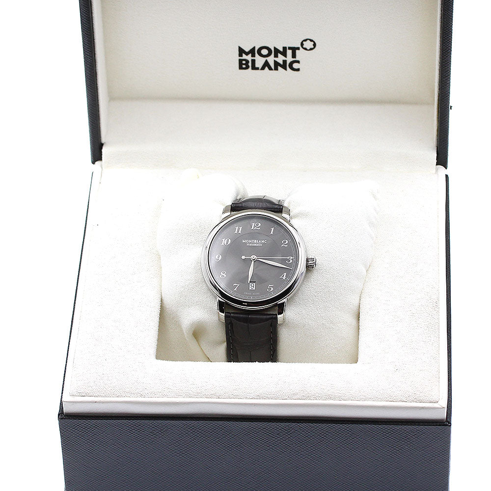 MONTBLANC 118517 Star Legacy Date Automatic Men's Watch Excellent Condition with Inner Box
