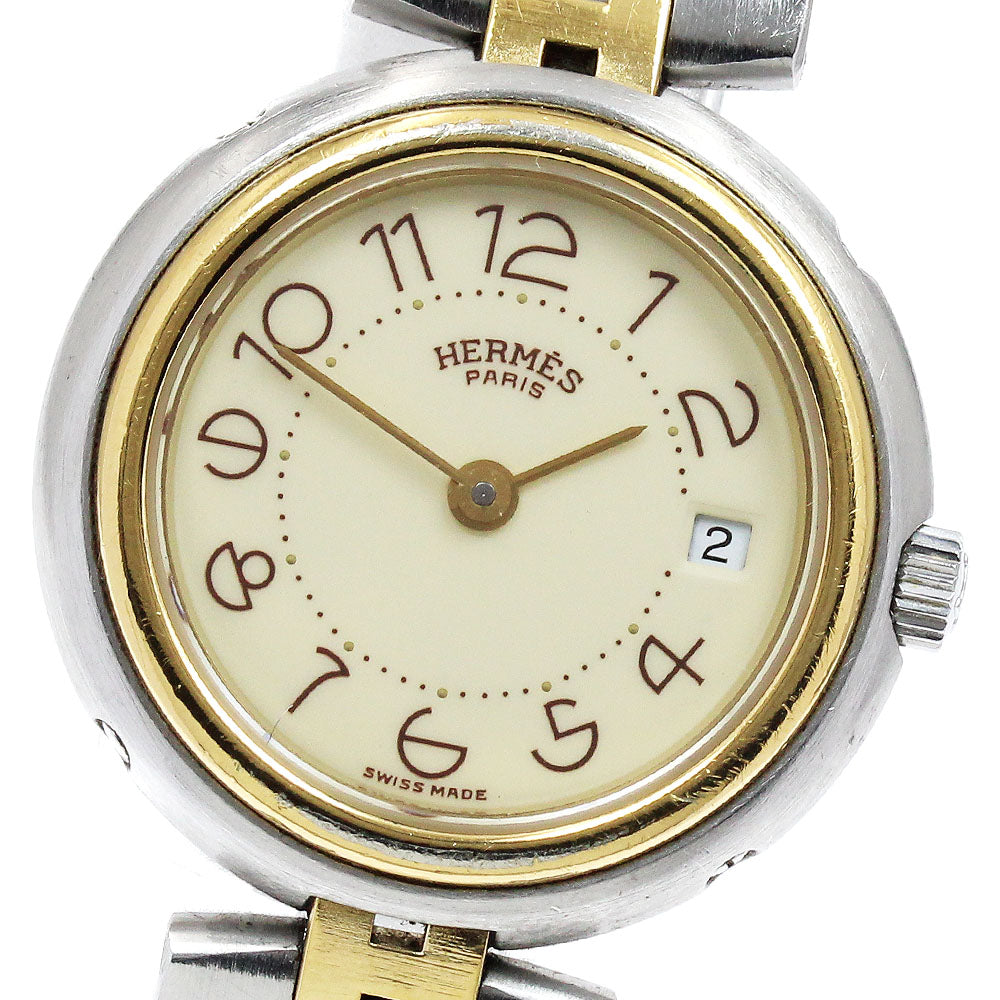 HERMES Profile Date Quartz Ladies Watch