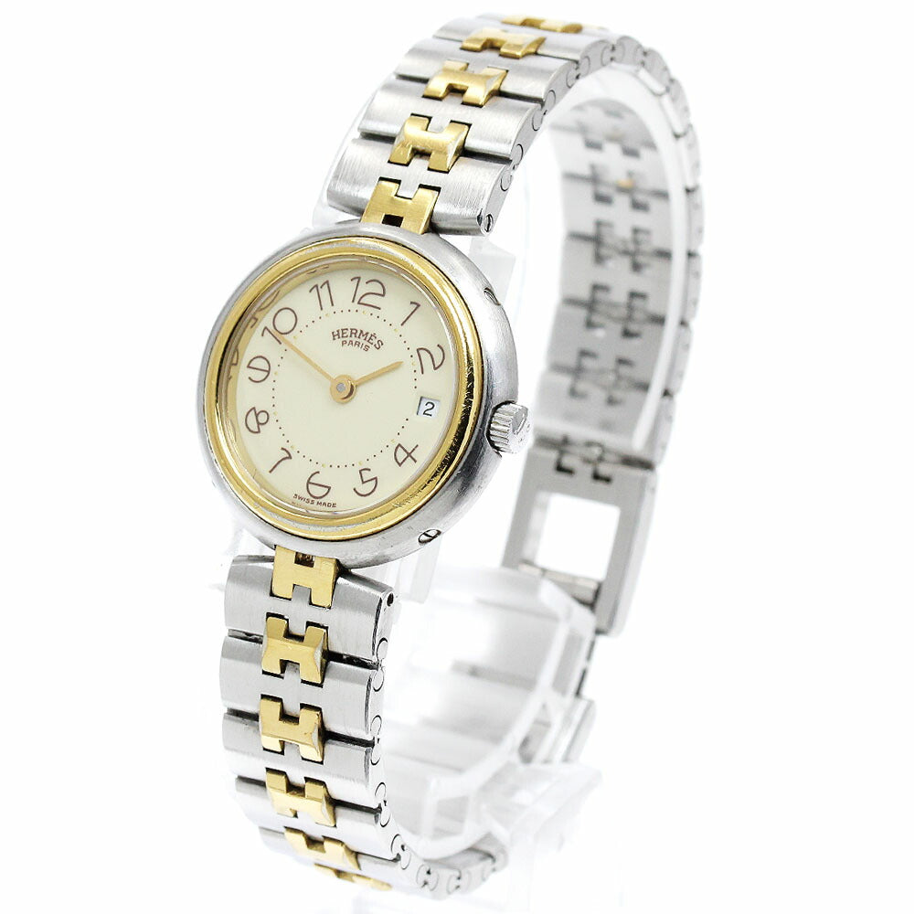 HERMES Profile Date Quartz Ladies Watch