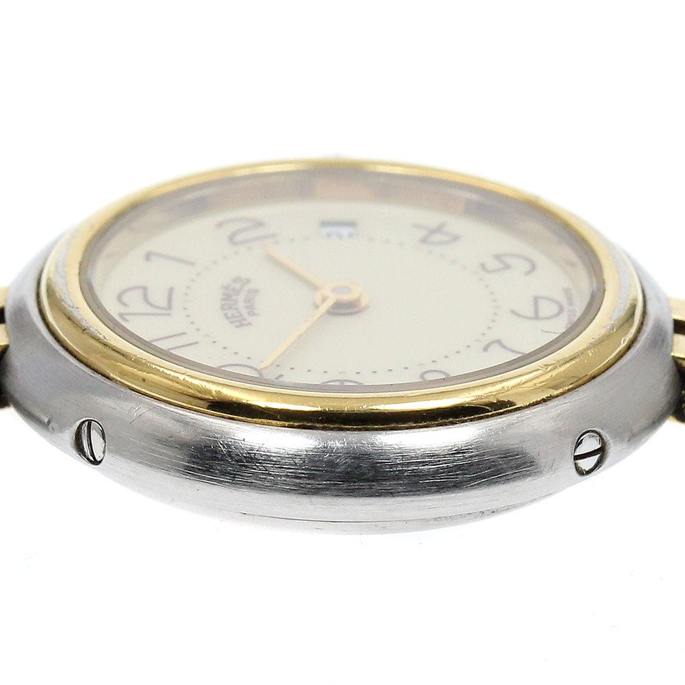 HERMES Profile Date Quartz Ladies Watch