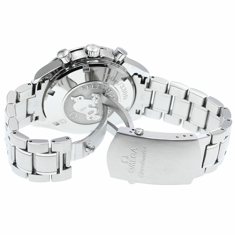 OMEGA 3212.80 Speedmaster Date Chronograph Automatic Men's Watch Excellent Condition with Warranty.