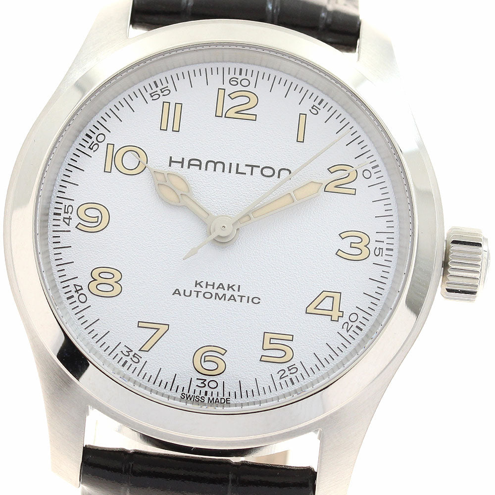 HAMILTON H704050/H70405710 Khaki Field Murph Automatic Men's Watch Excellent Condition with Box and Warranty Card