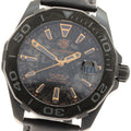 TAG Heuer WBD218A-0 Aquaracer Caliber 5 Carbon Collection Date Automatic Men's Watch Excellent Condition with Inner Box and Warranty.