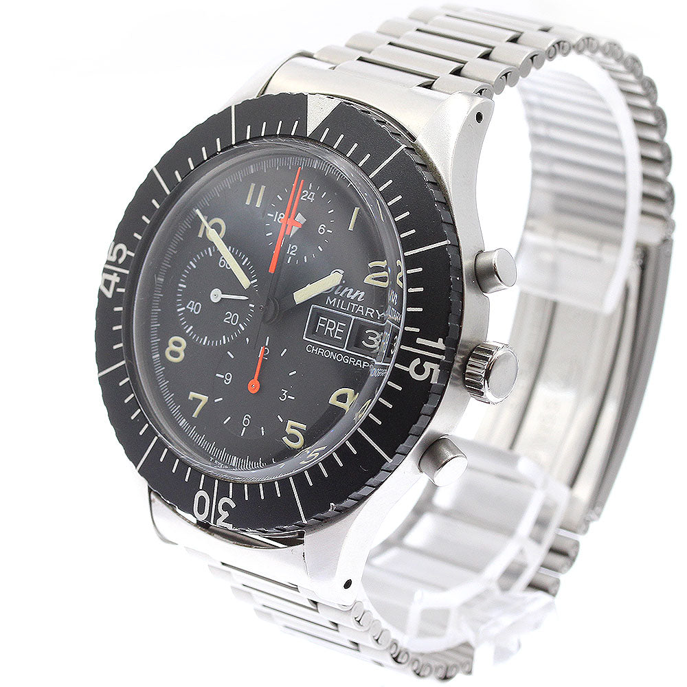 Sinn 156.B Military Pilot Chronograph Day-Date Automatic Men's Watch