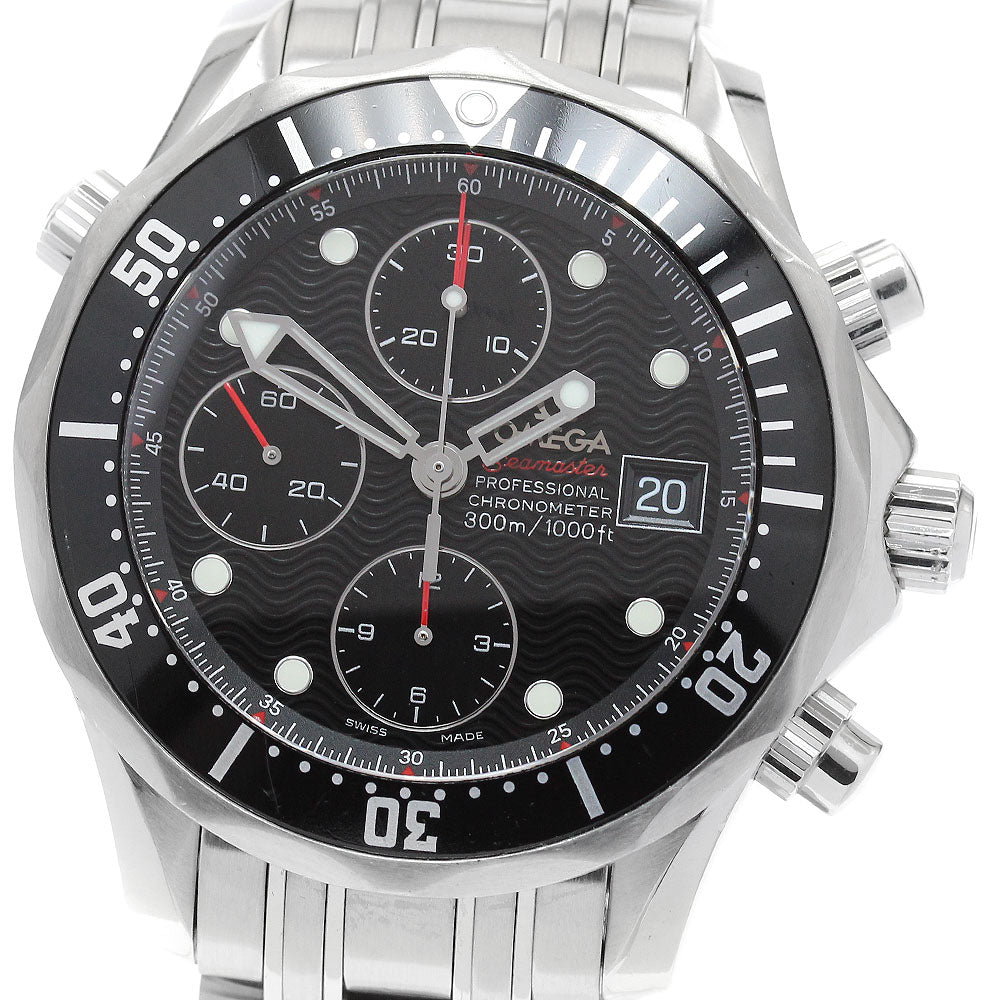 OMEGA 213.30.42.40.01.001 Seamaster Pro Diver's 300M Date Chronograph Automatic Men's Watch with Warranty