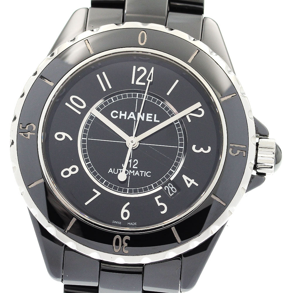 CHANEL H2980 J12 42MM Black Ceramic Automatic Men's Watch