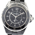 CHANEL H2980 J12 42MM Black Ceramic Automatic Men's Watch