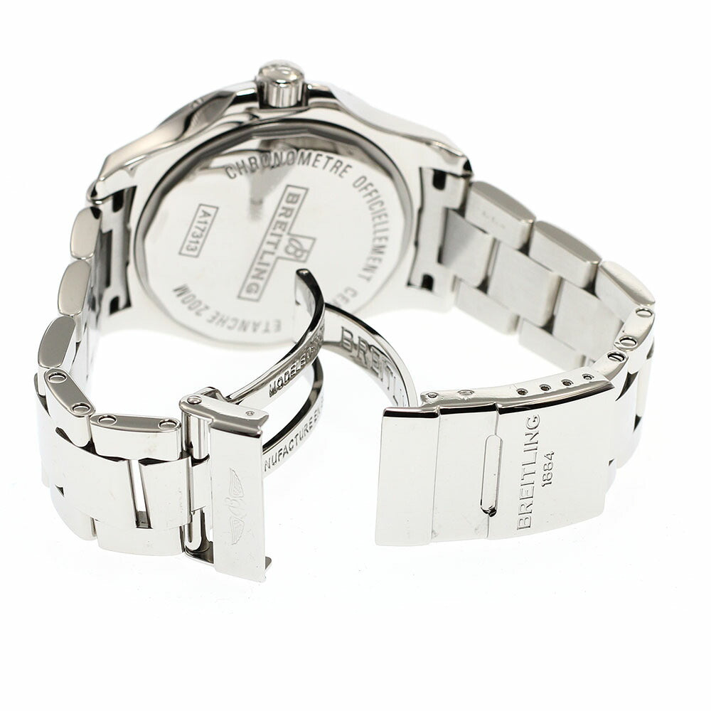 BREITLING A1731311/BE90 Colt Date Chronometer Automatic Men's Watch Excellent Condition with Box and Warranty Card