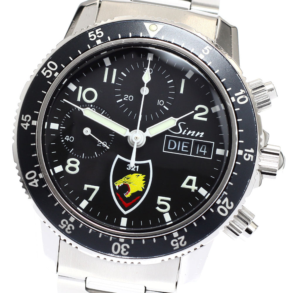 Sinn 103.B.SA.AUTO.TIGER Chronograph Tiger Day-Date Limited Edition of 250 Pieces Automatic Winding Men's Watch with Warranty.