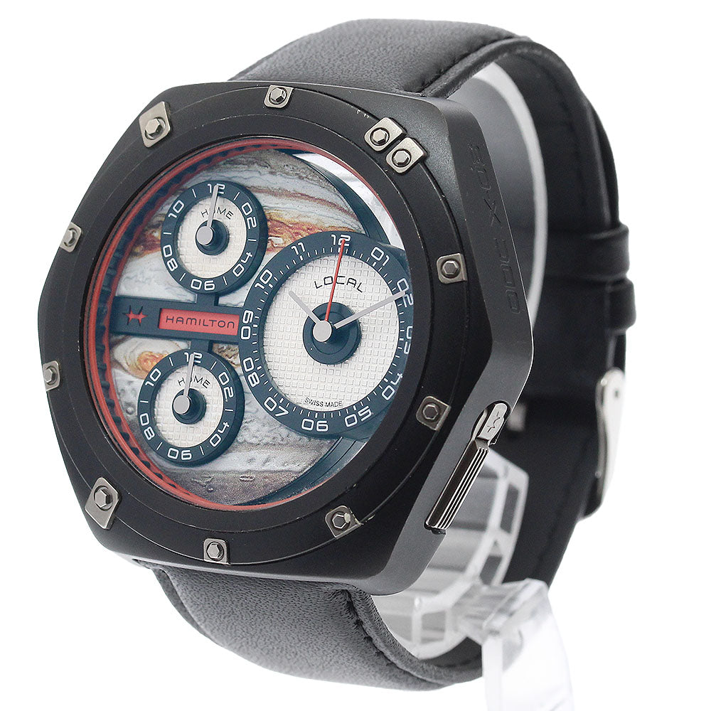 HAMILTON H515980 American Classic ODC X-03 Limited Edition of 999 Pieces Worldwide Automatic Men's Watch with Warranty Card