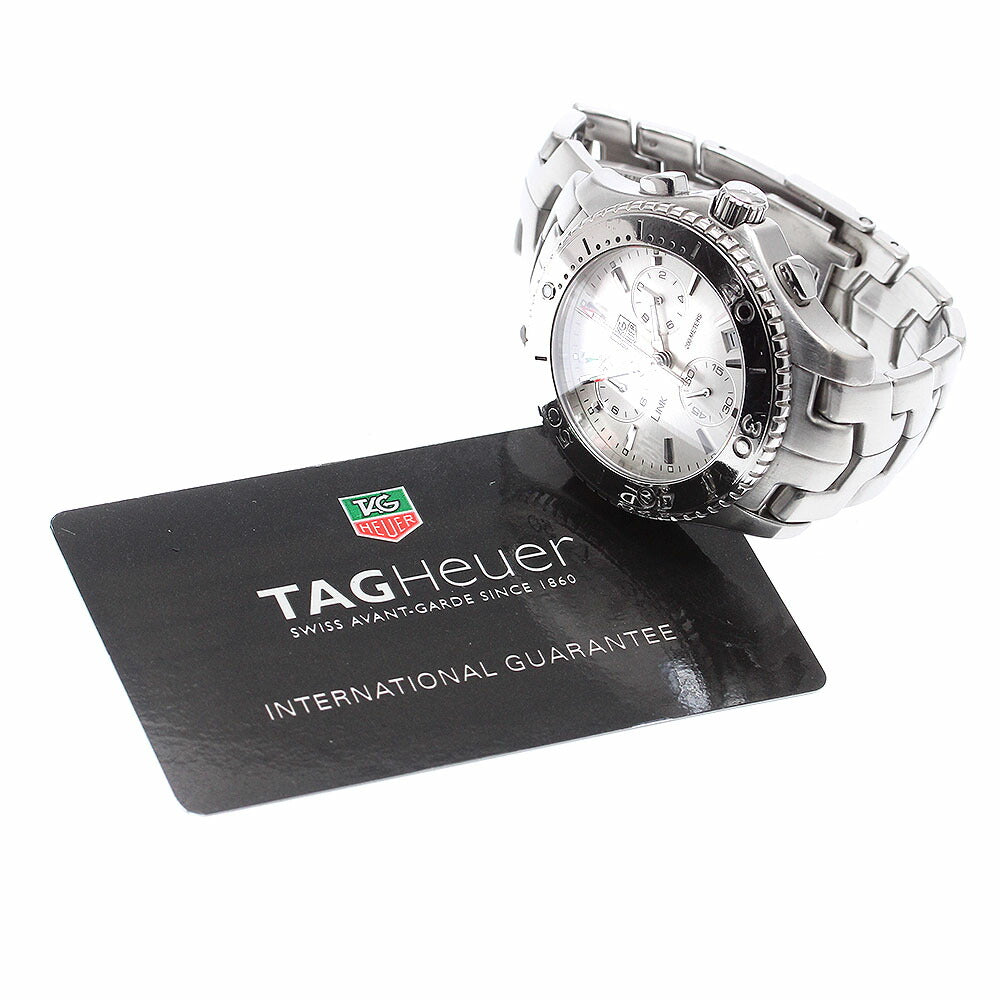 TAG Heuer CJ1111.BA0576 Link Chronograph Quartz Men's Watch with Warranty