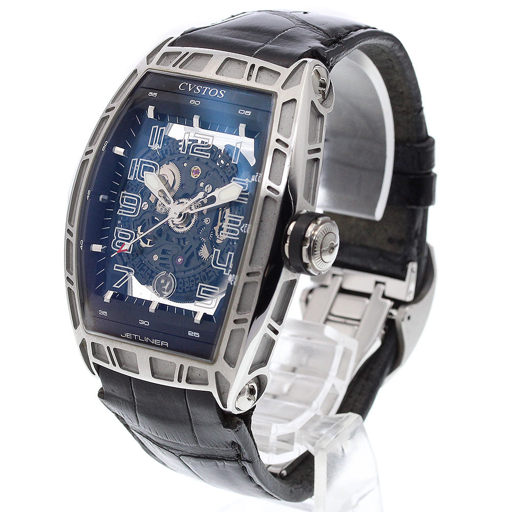 CVSTOS CVT-JET-SL-ST Challenge Jetliner Automatic Men's Watch with Warranty