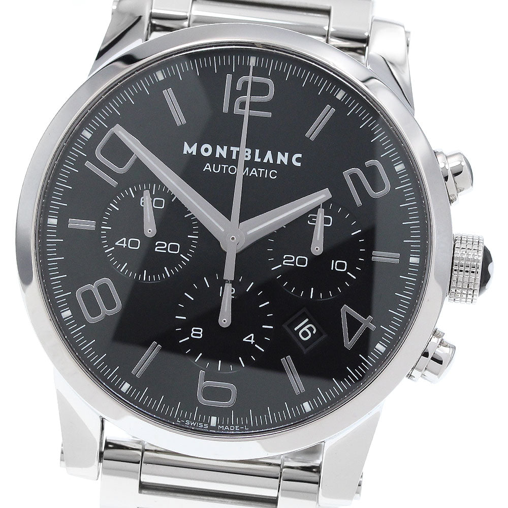 MONTBLANC 7069 TimeWalker Chronograph Date Automatic Men's Watch - Excellent Condition