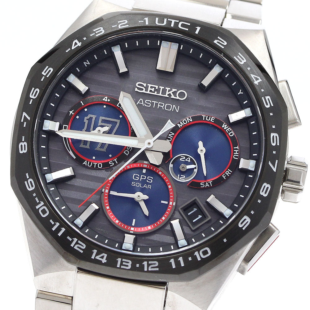 SEIKO SBXC141/5X53-0CF0 Astron Nextar Shohei Ohtani 2023 Chronograph Solar Radio Controlled Men's Watch Excellent Condition with Box and Warranty.