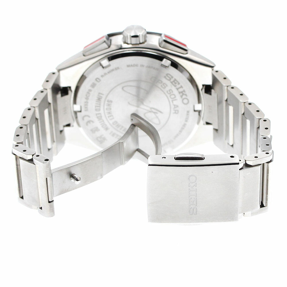 SEIKO SBXC141/5X53-0CF0 Astron Nextar Shohei Ohtani 2023 Chronograph Solar Radio Controlled Men's Watch Excellent Condition with Box and Warranty.