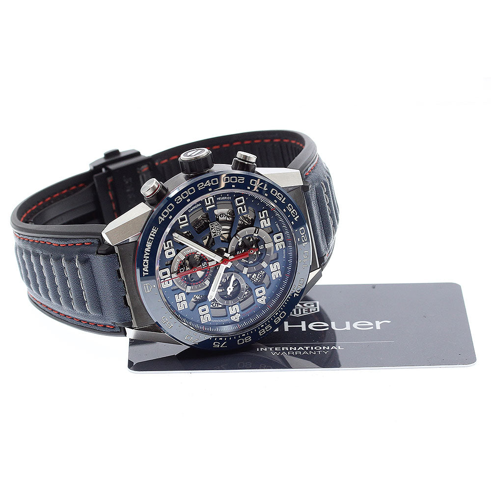 TAG Heuer Car2A1N.FT6100 Carrera Calibre Heuer 01 Red Bull Racing Automatic Men's Watch Excellent Condition with Warranty.